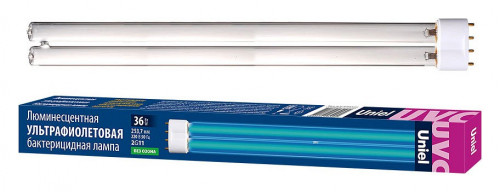 Лампа бактерицидная Uniel  2G11 36Вт K UL-00007274