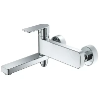 Смеситель для ванны Haiba HB60617 Хром латунь на стену