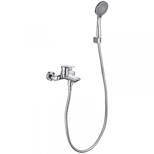 Смеситель для ванны Aquatek Вега AQ1040CR Хром латунь на стену