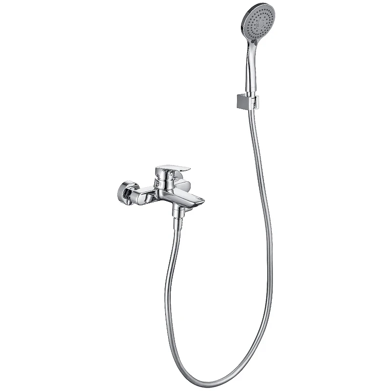 Смеситель для ванны Aquatek Вега AQ1040CR Хром латунь на стену