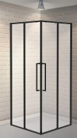 Душевой уголок Esbano Surf 100x100 ESOGS100KVB профиль Черный стекло прозрачное