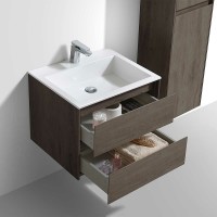 Тумба под раковину Vincea Luka 60 VMC-2L600RO подвесная R.Oak МДФ / ЛДСП