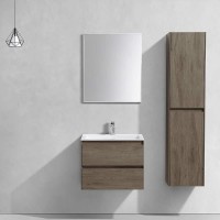 Тумба под раковину Vincea Luka 60 VMC-2L600RO подвесная R.Oak МДФ / ЛДСП