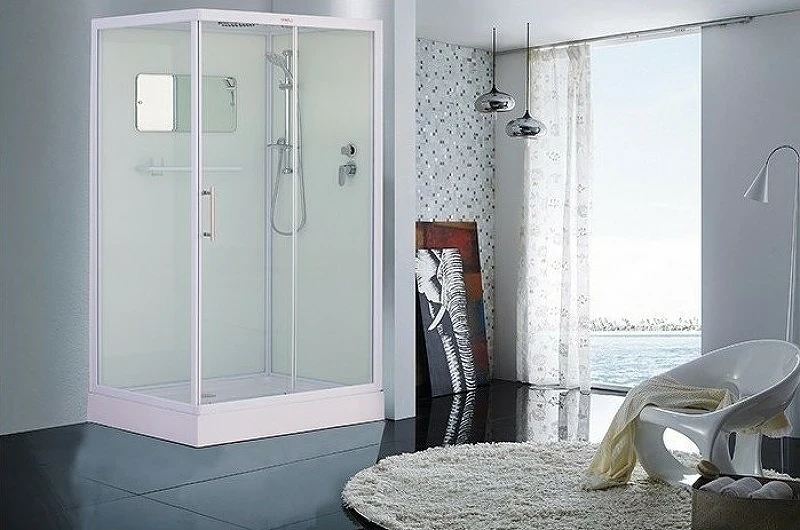 Душевая кабина Esbano ESW-108CKR 100x80 ESKW108CKR без гидромассажа