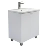 Тумба с раковиной Comforty Лима 60 00-00019241 цвет Белый матовый