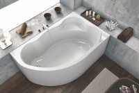 Акриловая ванна Kolpa San Amadis 160х100 L 567330 без гидромассажа
