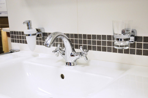 Смеситель для раковины Rav Slezak Morava retro MK129.5 Хром латунь