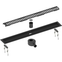Душевой лоток Timo Drain System 60 DS230106/03 с Черной матовой решеткой