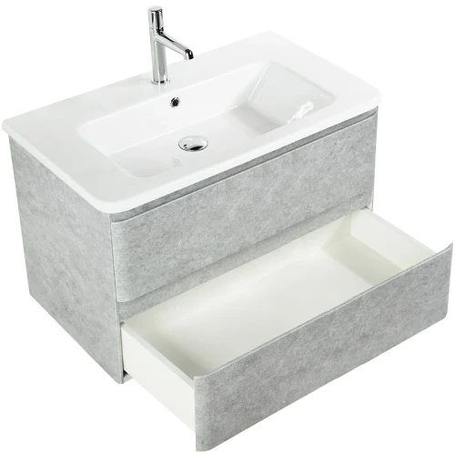 Тумба под раковину BelBagno 80 ALBANO-CER-800-2C-SO-CVG подвесная Cemento Verona Grigio МДФ / ЛДСП