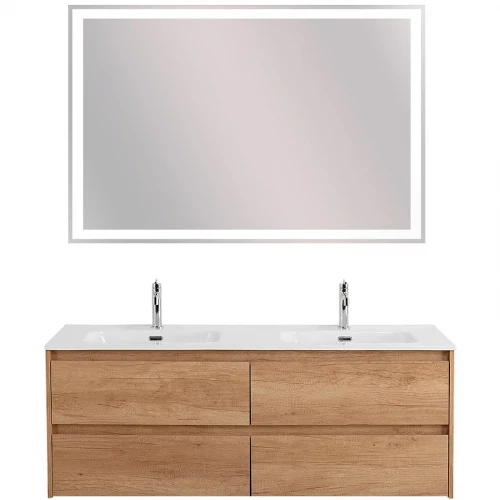 Тумба под раковину BelBagno Kraft 120 KRAFT-1200-4C-SO-2-RNN подвесная Rovere Nebrasca Nature МДФ / ЛДСП