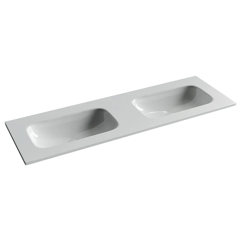 Раковина Sancos Ceramicanova Grace 140 CN7022wx двойная цвет Белый