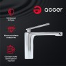 Смеситель для раковины Agger Beauty A2602100 Хром латунь