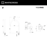 Смеситель для раковины Whitecross Y brushed nickel Y1219NIB цвет Никель брашированный