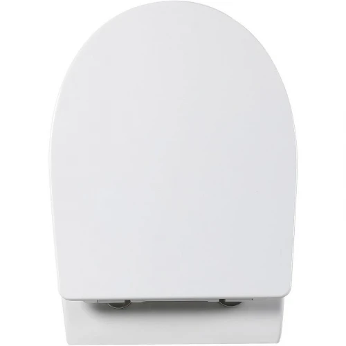 Комплект унитаза с инсталляцией Orange CI07-100W+APB100 с сиденьем Микролифт и клавишей смыва Хром глянцевый фарфор подвесной