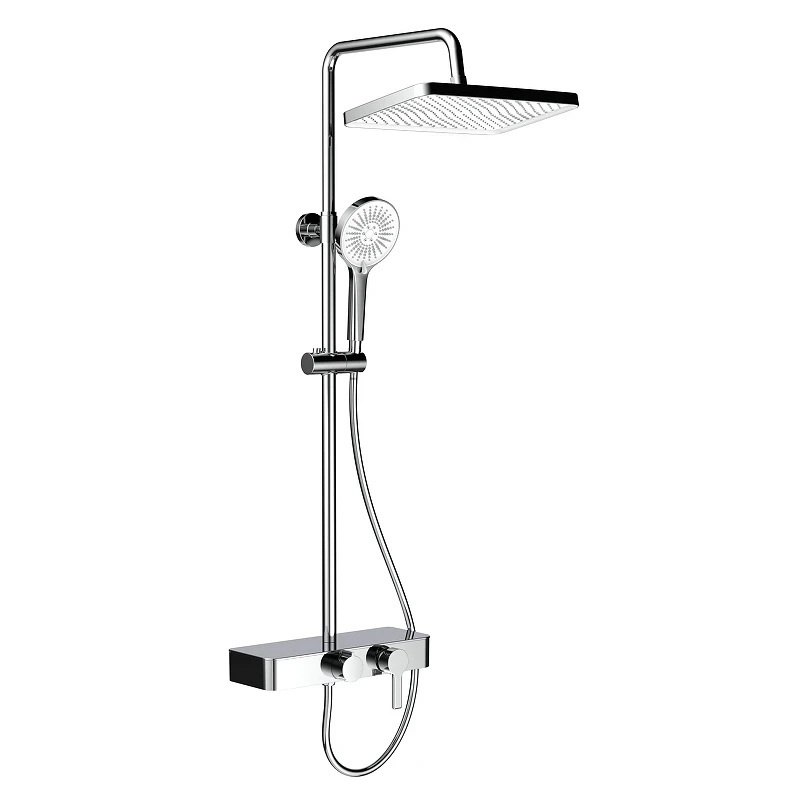 Душевая система Veconi Fossa FO-210-C-C4 цвет Хром глянцевый