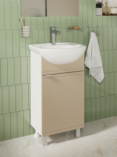 Тумба с раковиной DIWO Дмитров 47 1119016 цвет Глясе