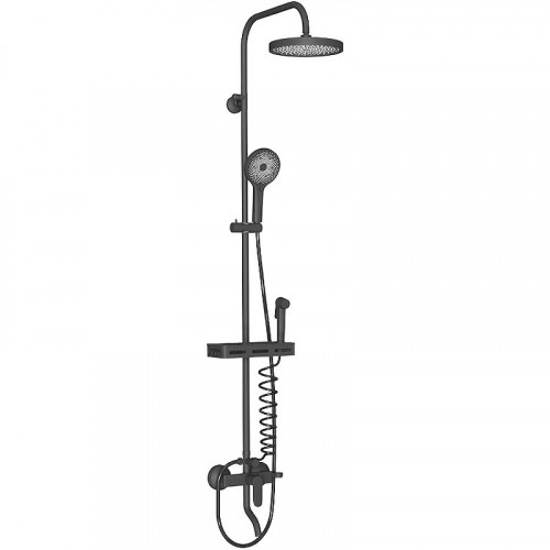 Душевая система Melodia della vita Jazz MSC00107С_bk Черная матовая