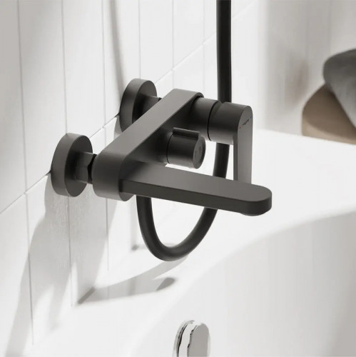 Смеситель для ванны Pragma Olako 902760.OLK3.BFBS.020-2 цвет Черный матовый