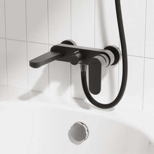 Смеситель для ванны Pragma Olako 902760.OLK3.BFBS.020-2 цвет Черный матовый