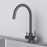 Смеситель для кухни AM.PM X-Joy S F85B07722 Черный матовый