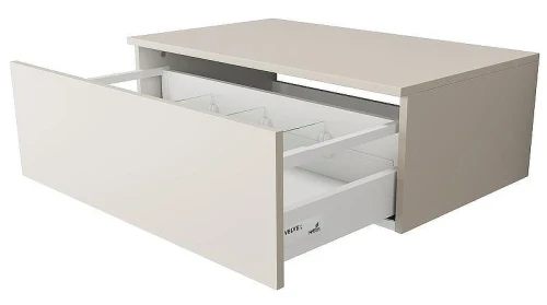 Тумба Velvex Unique Unit 80 tpUNI.80.H27.Y-221 подвесная Шелк Шампань