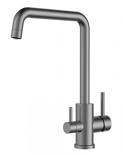 Смеситель для кухни Voda Kitchen FW519GM цвет Gun Metal