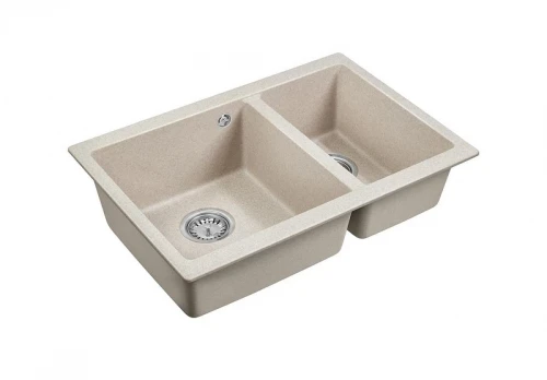 Кухонная мойка Emar Quartz 66,5 EMQ-2665.PL цвет Берилл