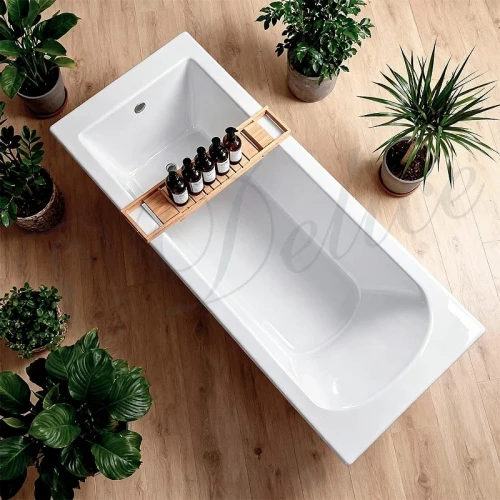 Ванна из искусственного камня Delice Scandi 170х75 DLR330026-G цвет Белый