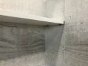 Зеркальный шкаф Comforty Прага 60 00004147599 Дуб белый МДФ / ЛДСП, стекло