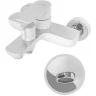 Комплект смесителей Hansberge H7099W Белый Хром