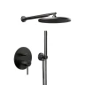 Душевая система Remer X Style X09S02OCFP цвет Черный брашированный хром