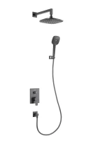 Душевая система Arrow ARQ1201HUMB цвет Черный матовый