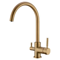 Смеситель для кухни Emar PVD ECB - 3007 PVD цвет Golden