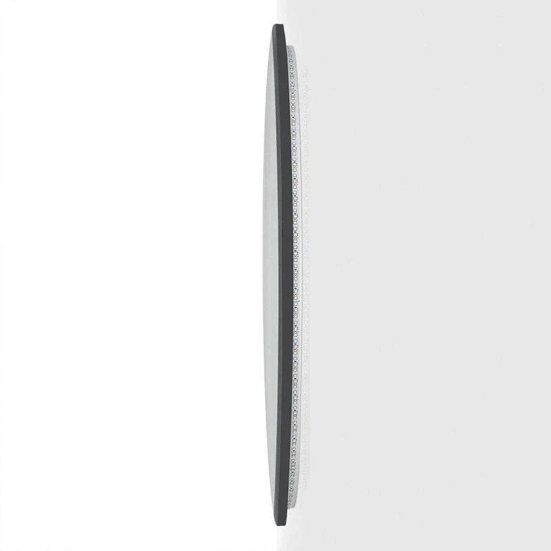 Зеркало Art&Max Asti 80 AM-Ast-800-DS-FNC-Grey с подсветкой цвет Темно-серый с бесконтактным выключателем