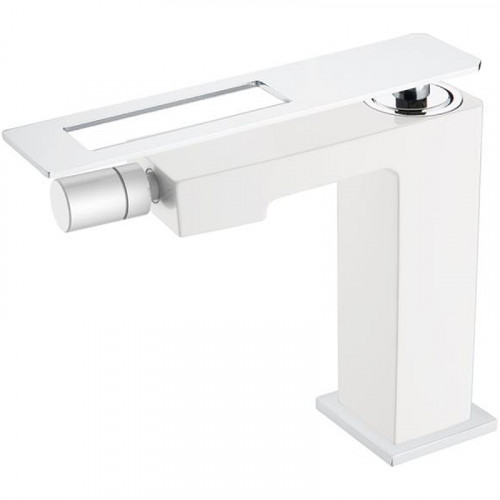 Смеситель для биде Boheme Q 146-WCR Белый Хром латунь