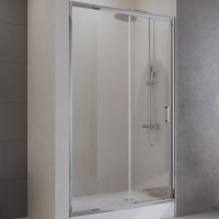 Душевая дверь BelBagno UNO-195-BF-1-120-C-Cr 120х195 профиль Хром стекло прозрачное