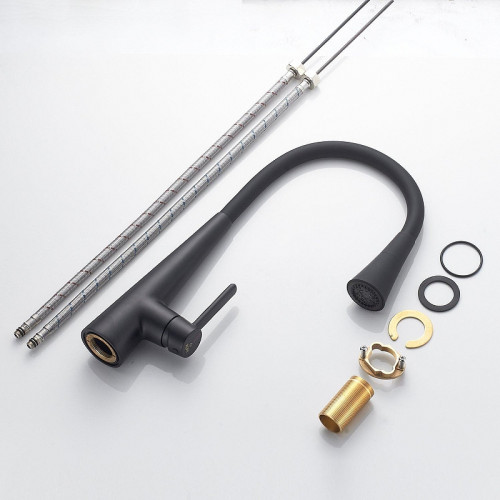 Смеситель для кухни Rose R213H цвет Черный