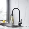 Смеситель для кухни Rose R213H цвет Черный