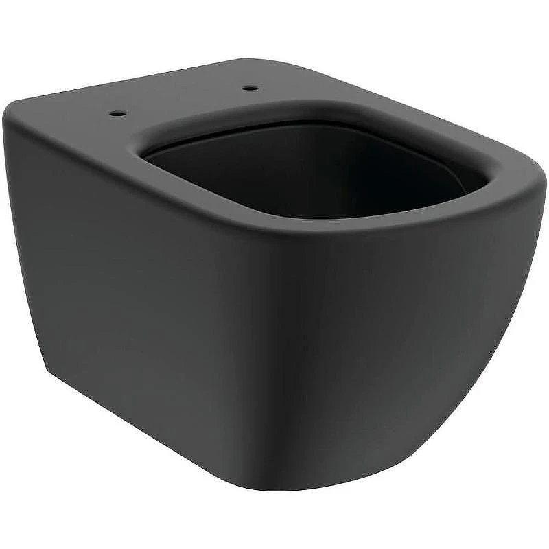 Унитаз с инсталляцией Ideal Standard Tesi Aqua Blade T3868V3/115A6 с сиденьем Микролифт и Черной матовой клавишей смыва