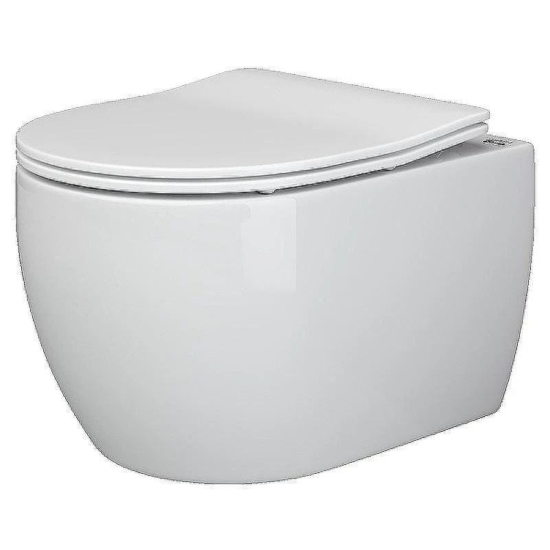 Унитаз с инсталляцией Ceramicanova Play CN3001 + Geberit Duofix Sigma UP320 111.300.00.5 с сиденьем Микролифт