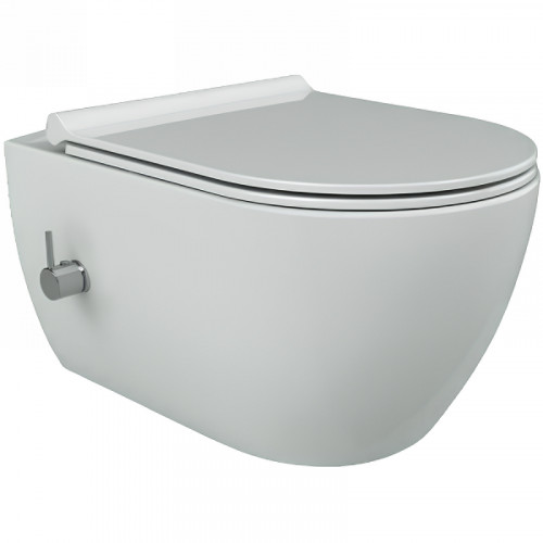Унитаз биде Boheme Bianca 963-2-WM подвесной Белый матовый без сиденья фаянс подвесной