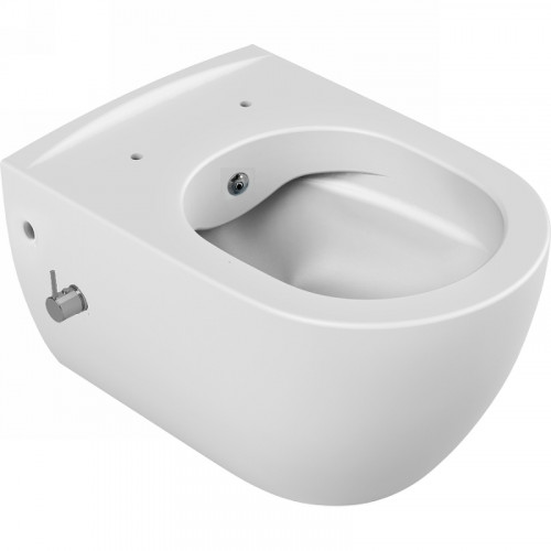 Унитаз биде Boheme Bianca 963-2-WM подвесной Белый матовый без сиденья фаянс подвесной