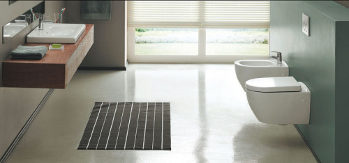 Унитаз биде Boheme Bianca 963-2-WM подвесной Белый матовый без сиденья фаянс подвесной