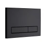 Кнопка смыва для инсталляции KK POL M16 350/PPC/100-00-00 Черная матовая
