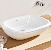 Раковина-чаша Grohe Eurostyle 50 39216000 Альпин-белый фарфор накладная
