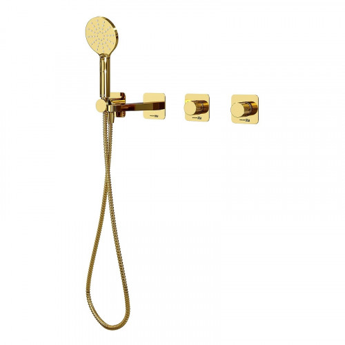 Смеситель для ванны WasserKRAFT A7651.303.305.280.197.348 цвет Золото глянцевое