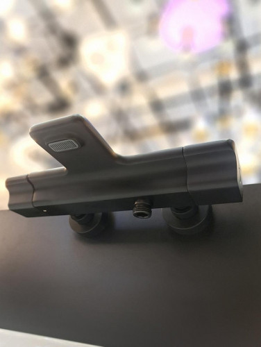 Смеситель для ванны AltroBagno Lamberto 0212 MB с термостатом цвет Черный матовый