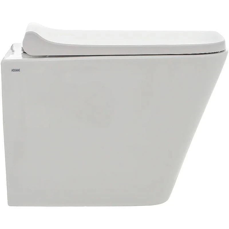 Унитаз с инсталляцией AQUAme AQM2004 + Grohe Rapid SL 38775001 с сиденьем Микролифт и клавишей смыва Хром