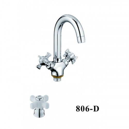 Смеситель для кухни D-Lin D156806-D цвет  Хром