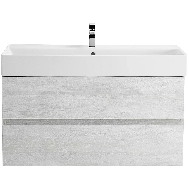Тумба под раковину Cezares Molveno 46 80 MOLVENO 46-80-2C-SO-LB подвесная Legno Bianco МДФ / ЛДСП